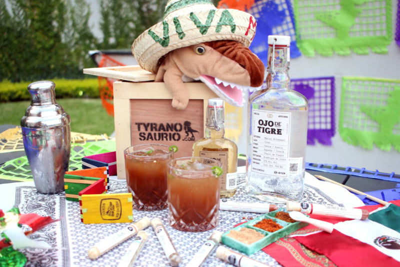 Celebra con una Dino Fiesta Mexicana