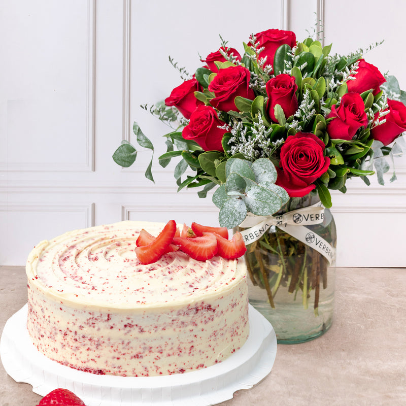 Amor Perfecto - con Pastel Red Velvet