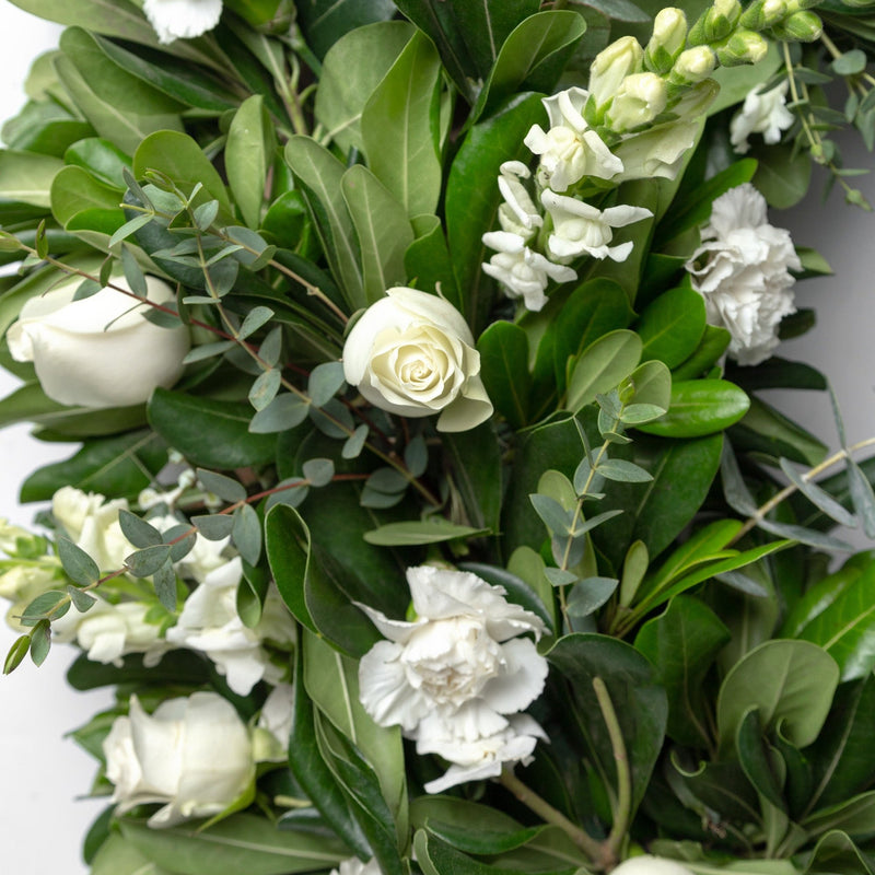 Corona Fúnebre Grande - Flores de Amor