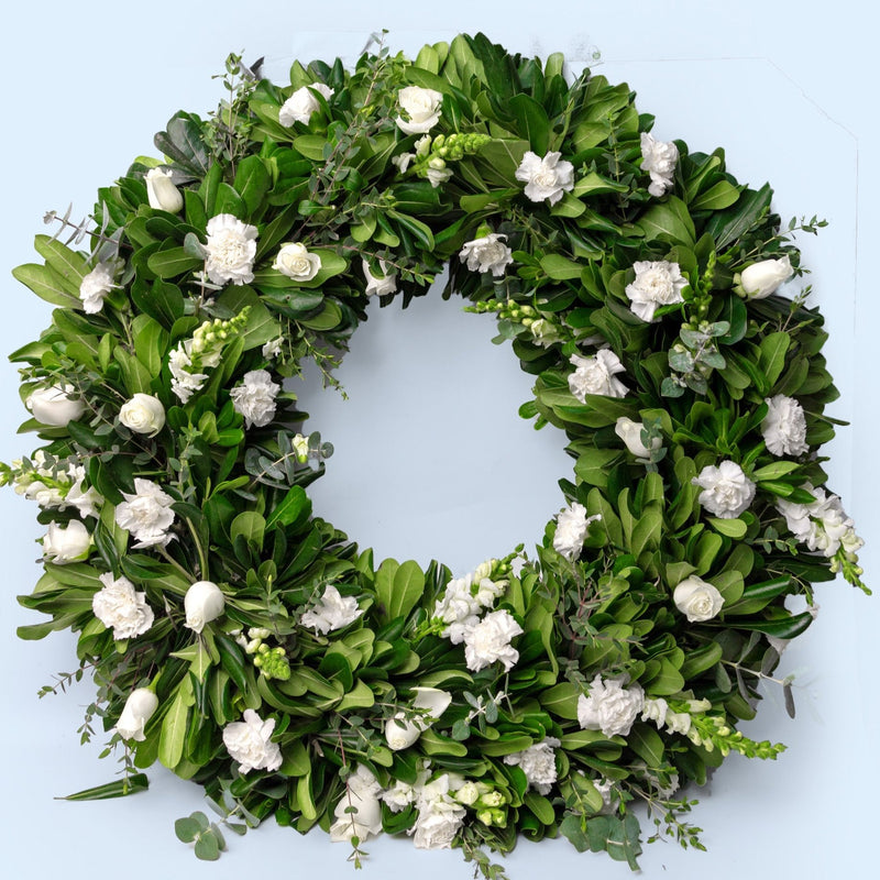 Corona Fúnebre Grande - Flores de Amor