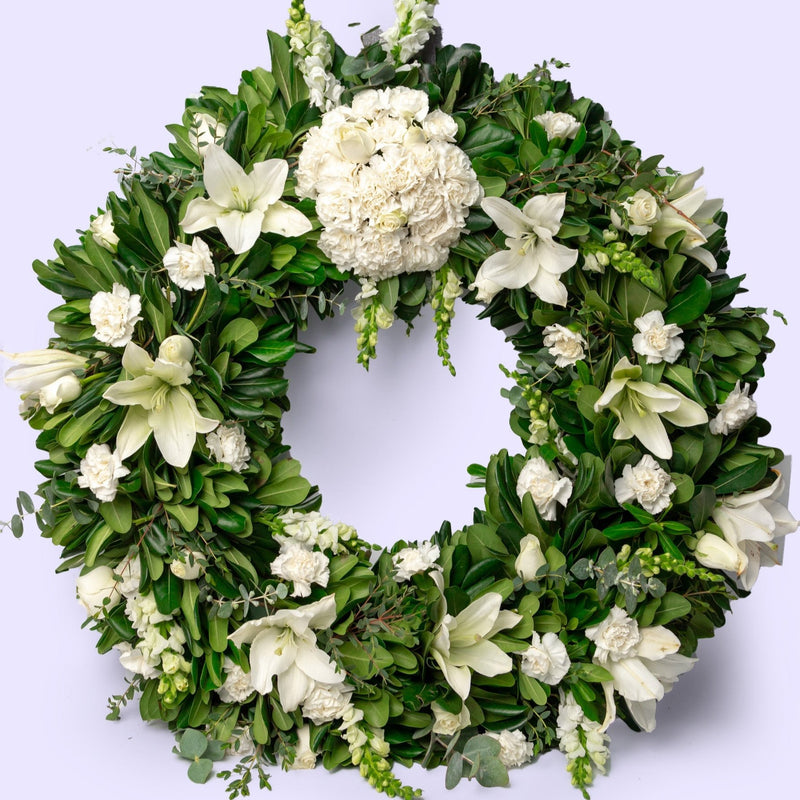 Corona Fúnebre Grande - Respeto Floral