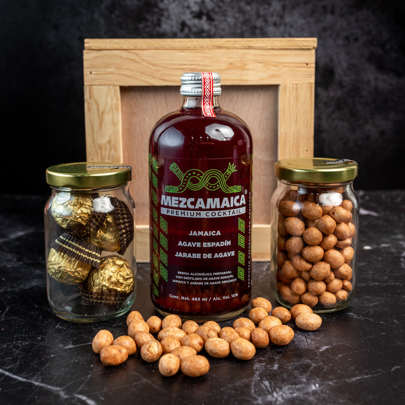 Kit Mezcamaica - Mezcal, Chocolates y Cacahuates