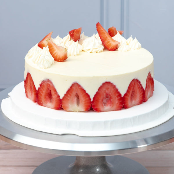 Pastel de Fresa - Chocolate y Queso Philadelphia