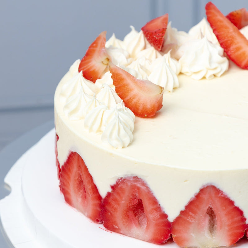 Pastel de Fresa - Chocolate y Queso Philadelphia