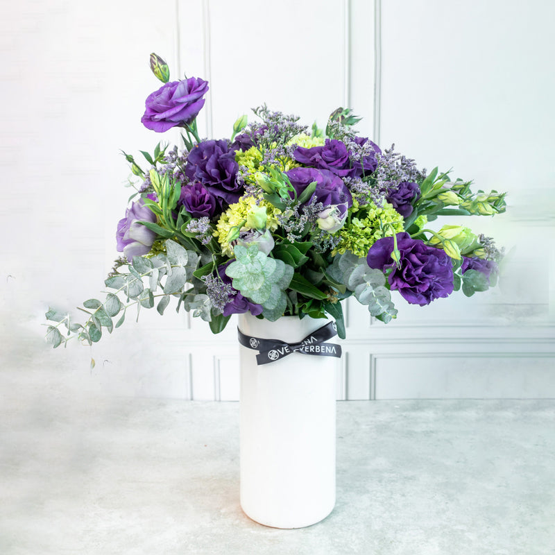Ramito de Violetas - Lisianthus Morado