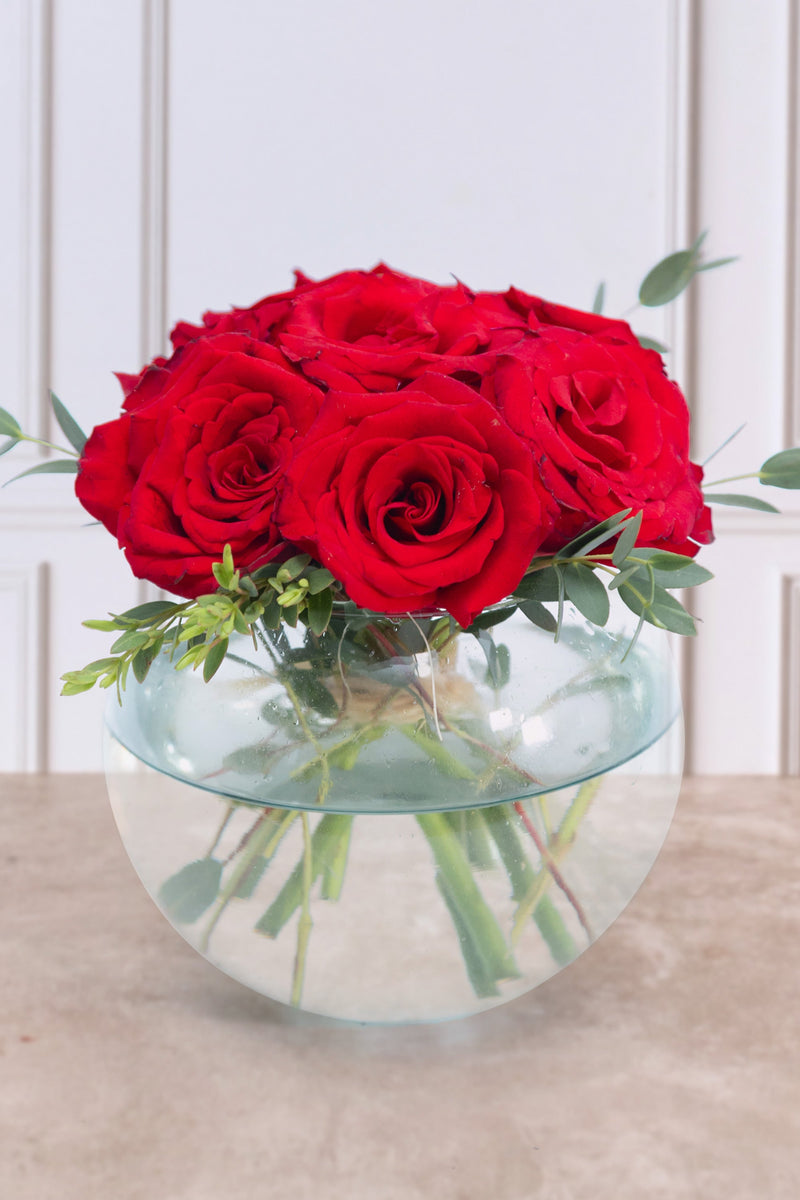 Centro de Mesa 17 - Rosas Rojas